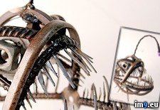 Tags: angler, fish, friend, making, metal, sculptures (Pict. in My r/PICS favs)