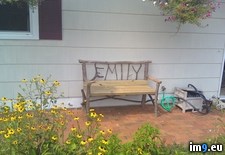 Tags: bench, for, out, wife, wood, yard (Pict. in My r/PICS favs)
