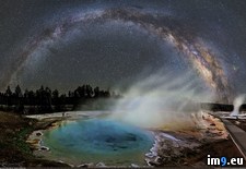 Tags: milky, way, yellowstone (Pict. in My r/PICS favs)