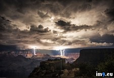 Tags: canyon, grand, nighttime, thunderstorm (Pict. in My r/PICS favs)