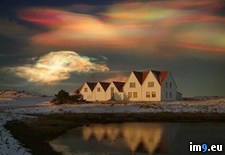 Tags: clouds, greenland, rainbow, rare (Pict. in My r/PICS favs)