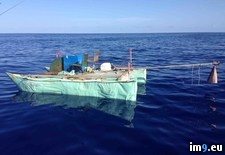 Tags: abandoned, cuban, fishing, raft, sea (Pict. in My r/PICS favs)