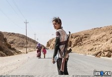 Tags: assault, carries, family, girl, isis, protect, rifle, yezidi (Pict. in My r/PICS favs)