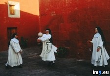 Tags: nuns, playing (Pict. in National Geographic Photo Of The Day 2001-2009)