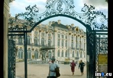 Tags: catherine, destroyed, entrance, gate, palace, pushkin, selo, tsarskoe, war, world (Pict. in Branson DeCou Stock Images)