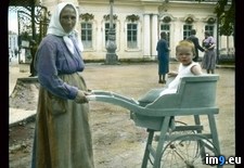 Tags: baby, carriage, catherine, child, old, palace, pushkin, selo, tsarskoe, woman (Pict. in Branson DeCou Stock Images)