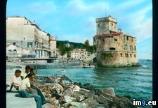 Tags: castle, men, rapallo, waterfront, young (Pict. in Branson DeCou Stock Images)