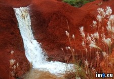 Tags: dirt, falls, hawaii, kauai, red (Pict. in Beautiful photos and wallpapers)