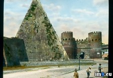 Tags: caius, cestius, paolo, porta, pyramid, rome, san (Pict. in Branson DeCou Stock Images)
