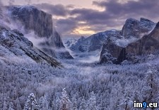 Tags: california, dawn, sierra, snowstorm, valley, yosemite (Pict. in Beautiful photos and wallpapers)