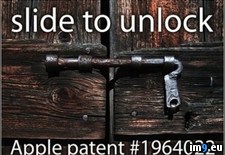 Tags: patent, slide, unlock (Pict. in Mojsze obrazki)