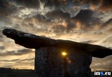 Tags: clare, county, dolmen, ireland, poulnabrone, sunset (Pict. in Beautiful photos and wallpapers)