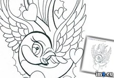 Tags: bird, design, heart, tattoo (Pict. in Birds Tattoos)