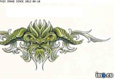 Tags: design, green, man, tattoo (Pict. in Monster Tattoos)