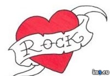 Tags: design, heart, rock, tattoo, temporary (Pict. in Heart Tattoos)
