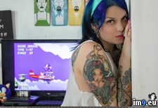 Tags: boobs, girls, nature, picturesofhome, sexy, softcore, suicidegirls, tits, valkyria (Pict. in SuicideGirlsNow)