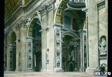 Tags: aisle, basilica, city, interior, peter, vatican (Pict. in Branson DeCou Stock Images)