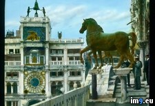 Tags: clock, detail, horses, marco, roof, san, tower, venice (Pict. in Branson DeCou Stock Images)