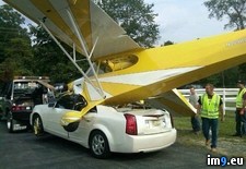 Tags: car, crash, fortunately, friends, hurt, lands, one, plane, was, wtf (Pict. in My r/WTF favs)