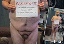 Tags: beard, dildo, enumclaw, exposed, fag, fagspose, fat, gay, hamill, ryan, usa (Pict. in Ryan Hamill from Enumclaw Washington USA exposed by Fagspose with fag-id S374)