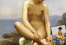 Tags: bather, william, adolphe, bouguereau, art, painting, paintings (Pict. in William Adolphe Bouguereau paintings (1825-1905))