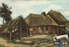 Tags: cottage, barn, stooping, woman, art, gogh, painting, paintings, van, vincent, architecture, antwerp (Pict. in Vincent van Gogh Paintings - 1883-86 Nuenen and Antwerp)