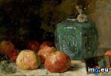 Tags: apples, ginger, jar, life (Pict. in Vincent van Gogh Paintings - 1883-86 Nuenen and Antwerp)