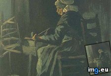 Tags: woman, winding, yarn, art, gogh, painting, paintings, van, vincent, architecture, antwerp (Pict. in Vincent van Gogh Paintings - 1883-86 Nuenen and Antwerp)