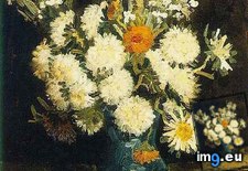 Tags: flowers, blue, vase, art, gogh, painting, paintings, van, vincent, vincentvangogh, paris (Pict. in Vincent van Gogh Paintings - 1886-88 Paris)