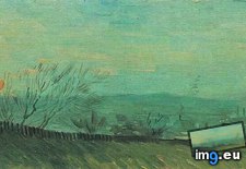 Tags: factories, hillside, moonlight, art, gogh, painting, paintings, van, vincent, vincentvangogh, paris (Pict. in Vincent van Gogh Paintings - 1886-88 Paris)