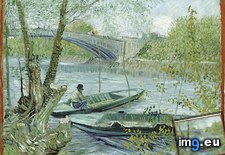Tags: fishing, spring (Pict. in Vincent van Gogh Paintings - 1886-88 Paris)