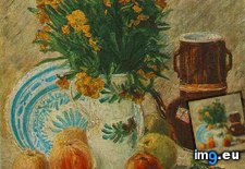 Tags: vase, flowers, fruit, art, gogh, painting, paintings, van, vincent, vincentvangogh, paris (Pict. in Vincent van Gogh Paintings - 1886-88 Paris)