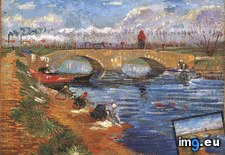 Tags: bridge, canal, art, gogh, painting, paintings, van, vincent (Pict. in Vincent van Gogh Paintings - 1888-89 Arles)