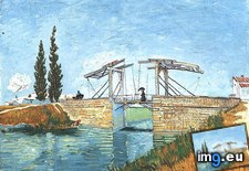 Tags: langlois, bridge, arles, version, art, gogh, painting, paintings, van, vincent (Pict. in Vincent van Gogh Paintings - 1888-89 Arles)
