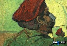 Tags: paul, gauguin, man, red, beret, art, gogh, painting, paintings, van, vincent (Pict. in Vincent van Gogh Paintings - 1888-89 Arles)
