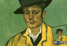 Tags: portrait, armand, roulin, art, gogh, painting, paintings, van, vincent (Pict. in Vincent van Gogh Paintings - 1888-89 Arles)