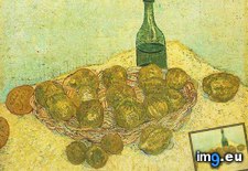 Tags: bottle, lemons, life, oranges (Pict. in Vincent van Gogh Paintings - 1888-89 Arles)