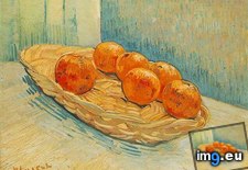 Tags: basket, life, oranges, six (Pict. in Vincent van Gogh Paintings - 1888-89 Arles)