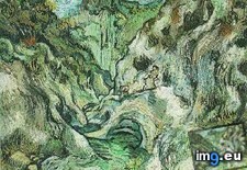 Tags: les, peiroulets, ravine (Pict. in Vincent van Gogh Paintings - 1889-90 Saint-Rémy)