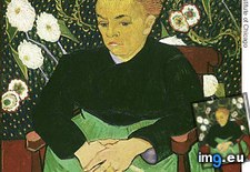 Tags: berceuse, cradle, madame, rocking, roulin (Pict. in Vincent van Gogh Paintings - 1888-89 Arles)