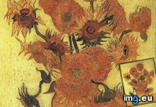 Tags: fifteen, life, sunflowers, vase (Pict. in Vincent van Gogh Paintings - 1888-89 Arles)