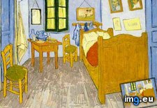 Tags: vincent, bedroom, arles, art, gogh, painting, paintings, van (Pict. in Vincent van Gogh Paintings - 1889-90 Saint-Rémy)