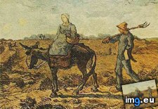 Tags: morning, peasant, couple, work, art, gogh, painting, paintings, van, vincent (Pict. in Vincent van Gogh Paintings - 1889-90 Saint-Rémy)