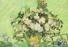 Tags: life, vase, roses, art, gogh, painting, paintings, van, vincent (Pict. in Vincent van Gogh Paintings - 1889-90 Saint-Rémy)