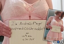 Tags: crossdresser, gay, im9verified (Pict. in Andrew Meyer the crossdressing cocksucker)