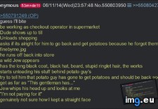 Tags: 4chan, anon, checks, groceries, jew (Pict. in My r/4CHAN favs)