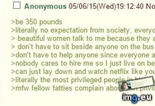 Tags: 4chan, anon, explains, fat, privilege (Pict. in My r/4CHAN favs)