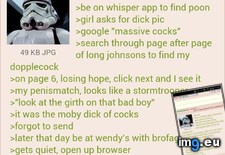 Tags: 4chan, anon, forgets, whisper (Pict. in My r/4CHAN favs)