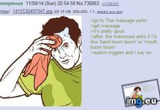 Tags: 4chan, anon, massage (Pict. in My r/4CHAN favs)