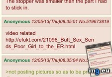 Tags: 4chan, anon, asks, ass, buttplug, for, stuck (Pict. in My r/4CHAN favs)